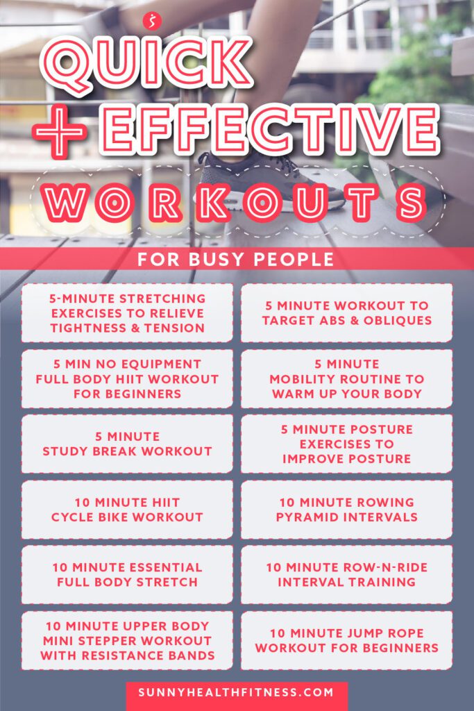 Effective Home Workouts For Busy People: No Gym Required