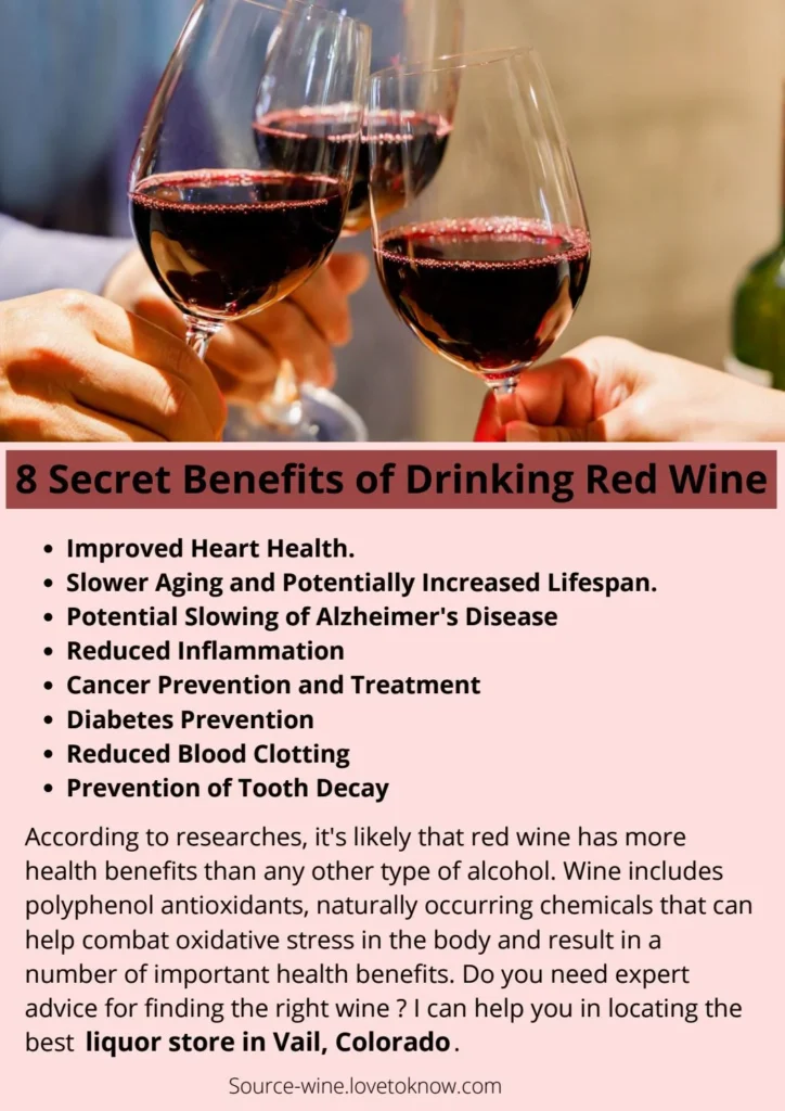 The Potential Health Benefits of Red Wine
